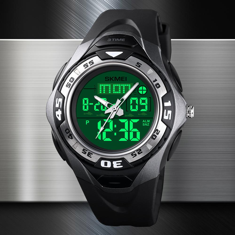 SKMEI Jam  Tangan  Digital  Analog Pria  1539 Black 