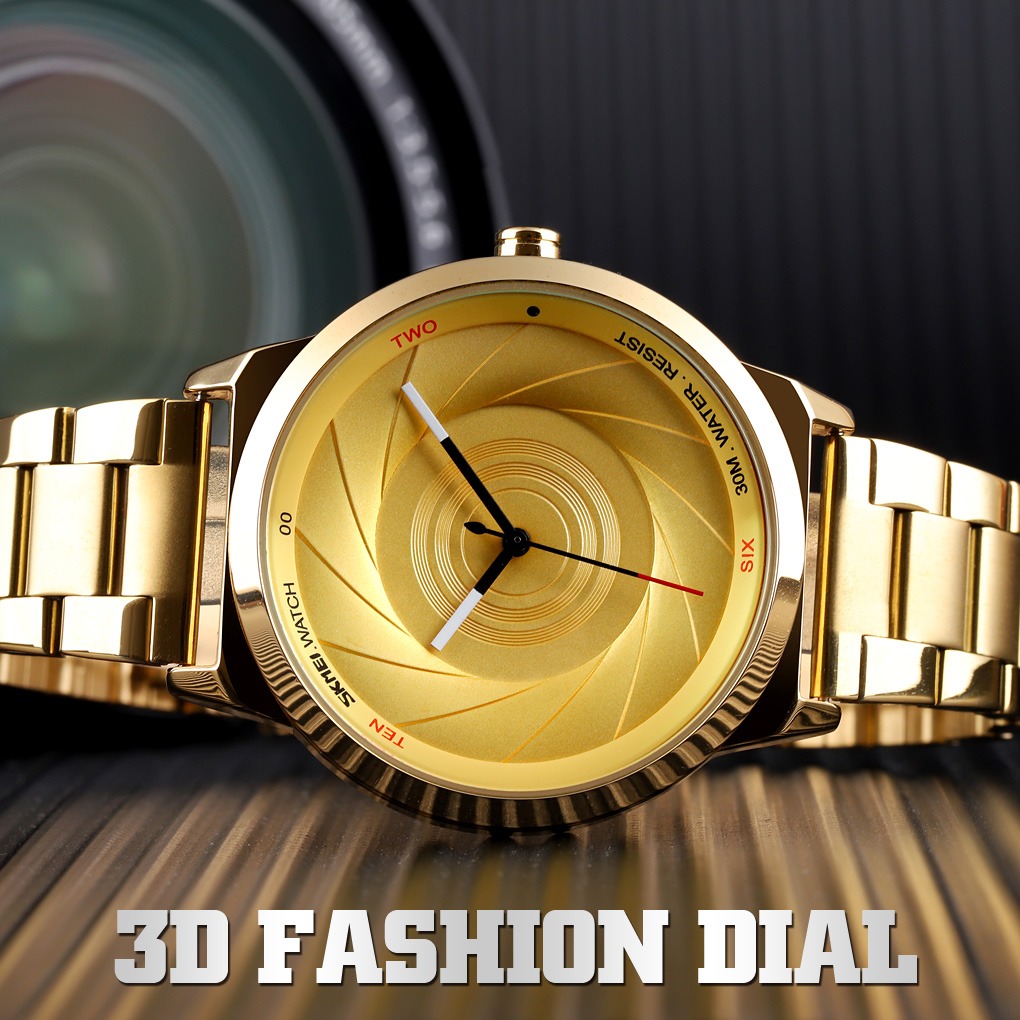 Gambar produk SKMEI Jam Tangan Analog Pria Strap Stainless Steel - 9210