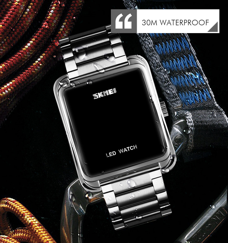 SKMEI Jam Tangan Digital Pria - 1505 - Black - JakartaNotebook.com