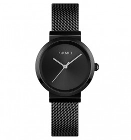 SKMEI Jam Tangan Analog Wanita Strap Stainless Steel - 1595 - Black