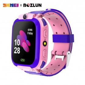 Jam Tangan Pria Keren Terbaru - SKMEI BOZLUN Jam Tangan Pintar Anak Smart Phone Watch - W23 - Pink