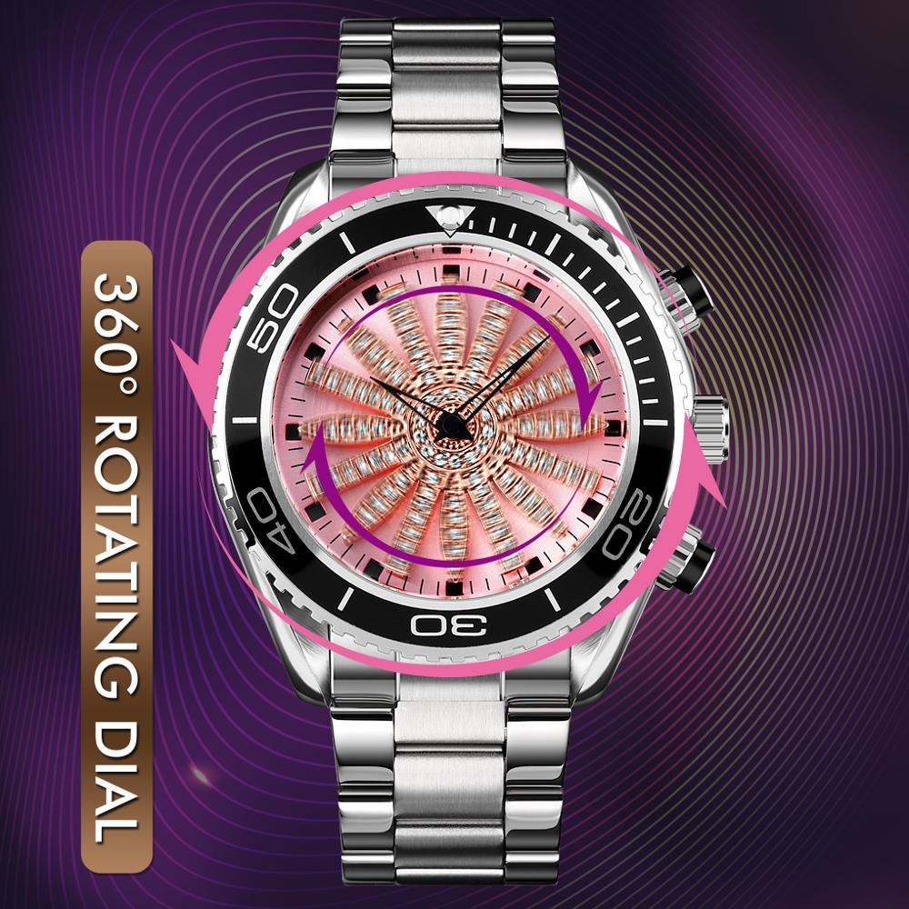 SKMEI Jam Tangan Analog Wanita - 1677 - Pink - JakartaNotebook.com