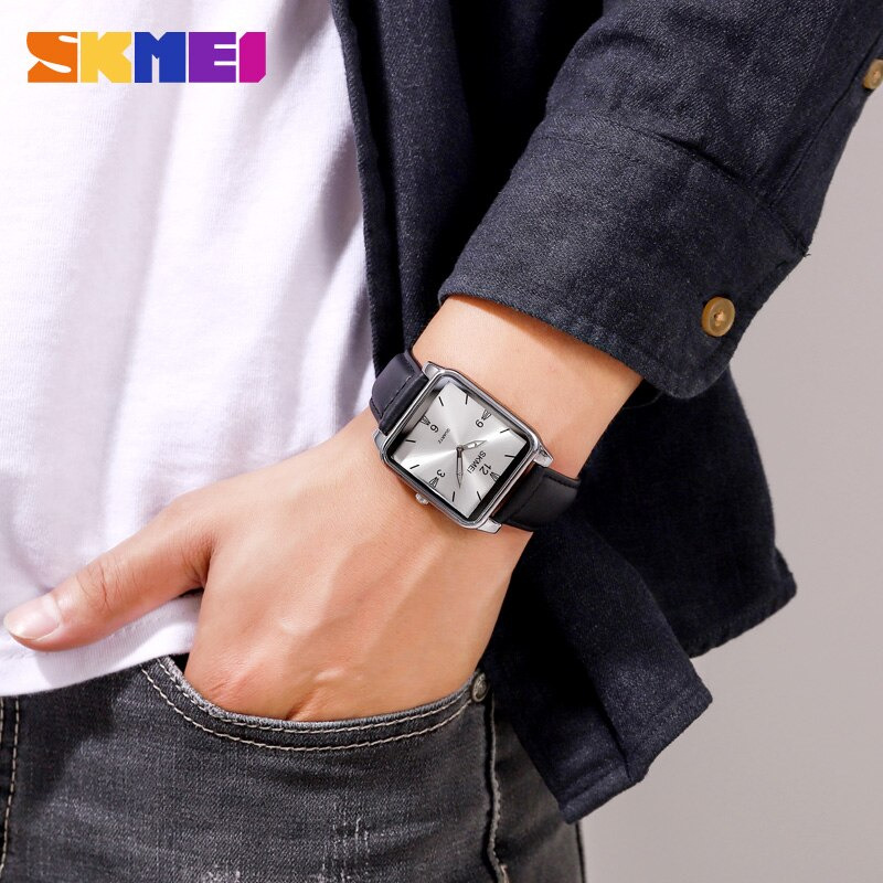Gambar produk SKMEI Jam Tangan Analog Pria Strap Stainless Steel - 1603