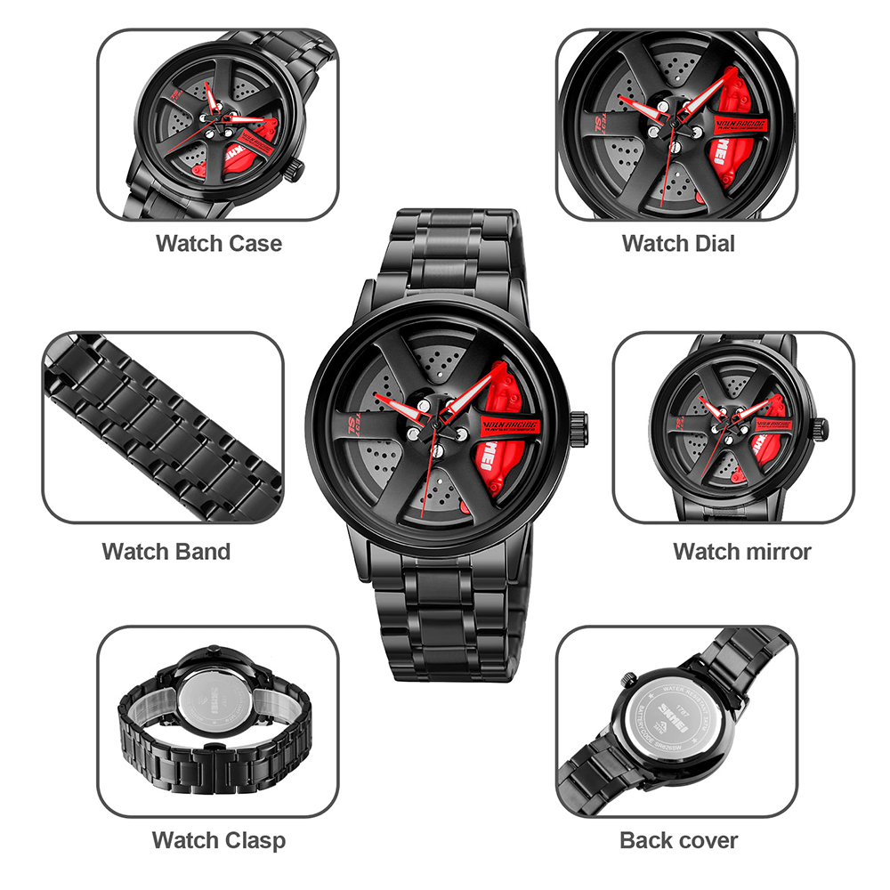 Gambar produk SKMEI Jam Tangan Analog Pria Stainless Steel Strap - 1787