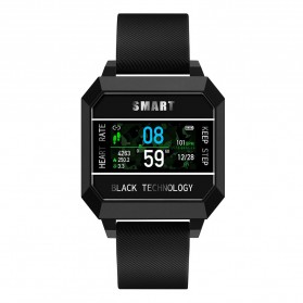 SKMEI Jam Tangan Smartwatch Sport Fitness Tracker Heart Rate - F8A - Black