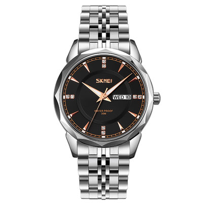 Gambar produk SKMEI Jam Tangan Analog Pria Strap Stainless Steel - 9268