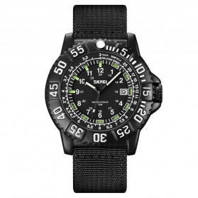SKMEI Jam Tangan Analog Pria - 9281 - Black