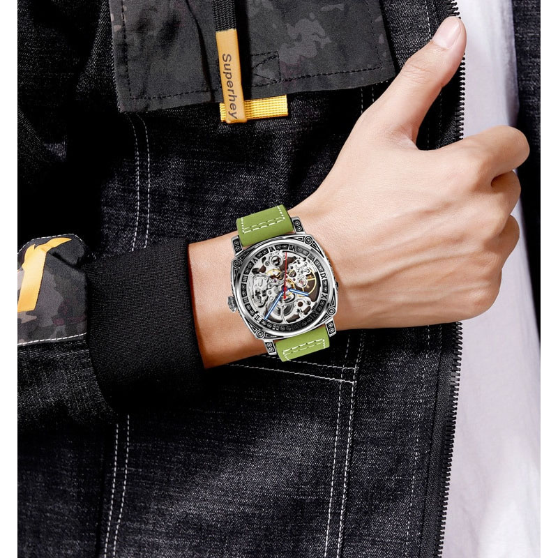 Gambar produk SKMEI Jam Tangan Mechanical Pria Automatic Movement - 9271