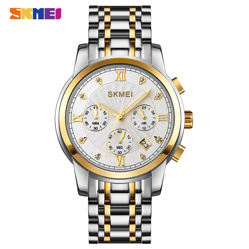 Gambar produk SKMEI Jam Tangan Analog Pria Strap Stainless Steel - 1904
