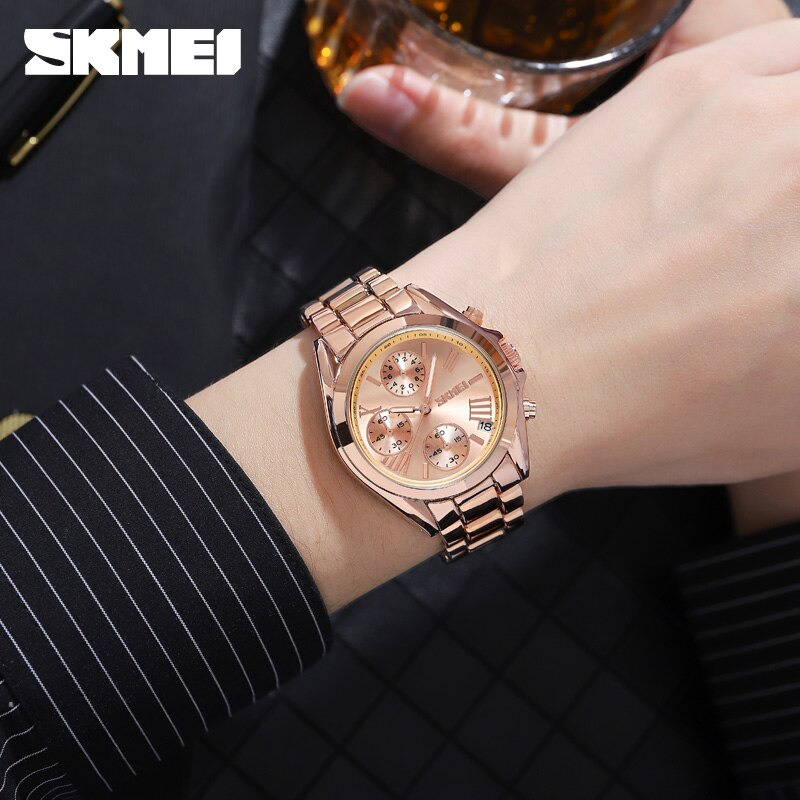 Gambar produk SKMEI Jam Tangan Analog Wanita Strap Stainless Steel - 1897