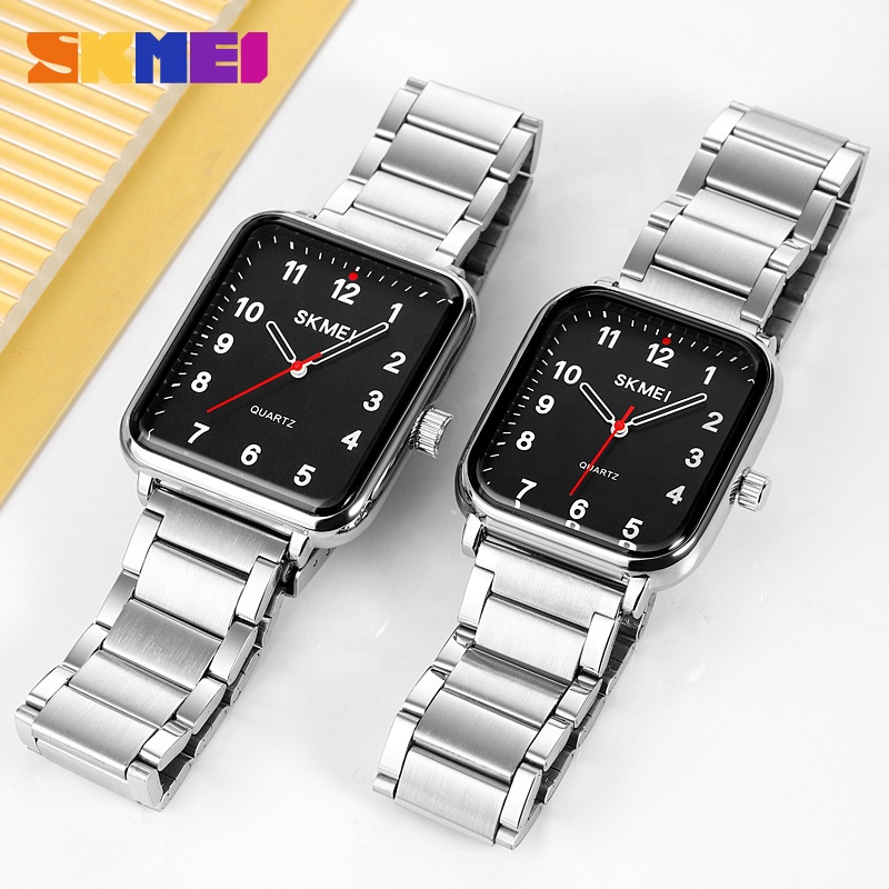 Gambar produk SKMEI Jam Tangan Analog Pria Strap Stainless Steel - 1954