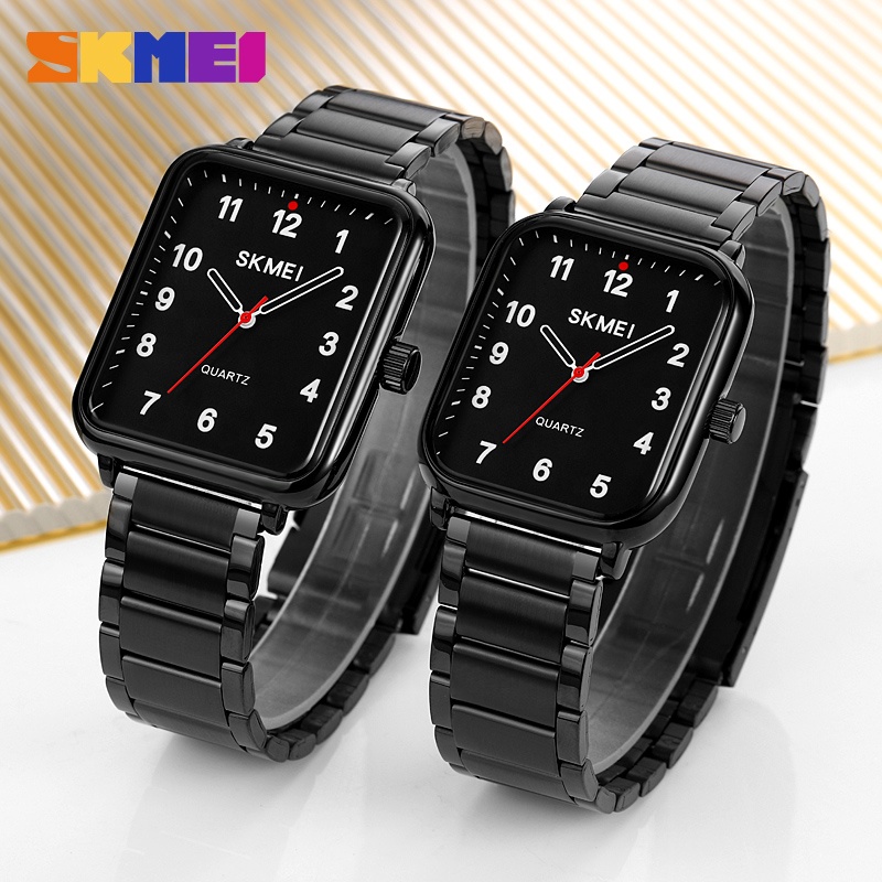Gambar produk SKMEI Jam Tangan Analog Pria Strap Stainless Steel - 1954