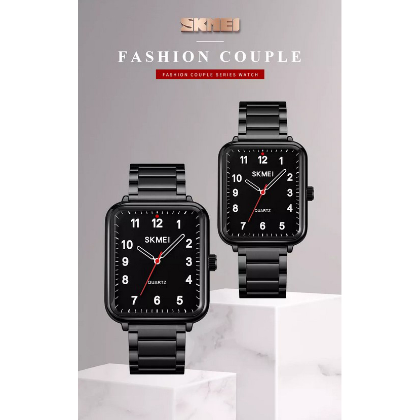 Gambar produk SKMEI Jam Tangan Analog Pria Strap Stainless Steel - 1954