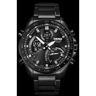 Gambar produk SKMEI Jam Tangan Pria Luxury Stainless Steel Wristwatch - 1889