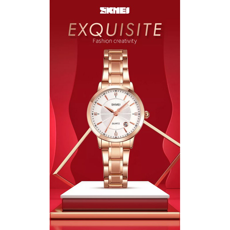 Gambar produk SKMEI Jam Tangan Analog Wanita Strap Stainless Steel - 1819