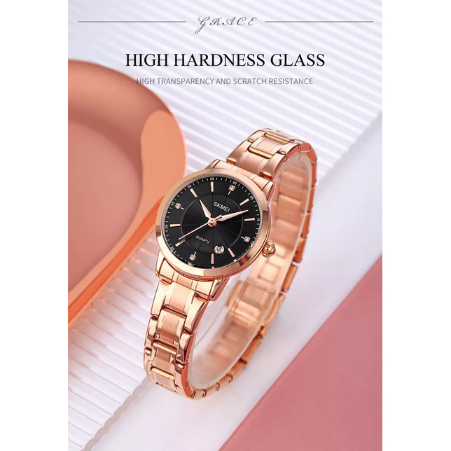 Gambar produk SKMEI Jam Tangan Analog Wanita Strap Stainless Steel - 1819