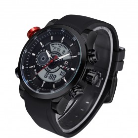weide japan quartz silicone sports 30m water resistance wh3401 silver black weide japan quartz silicone sports 30m water resistance wh3401 silver black