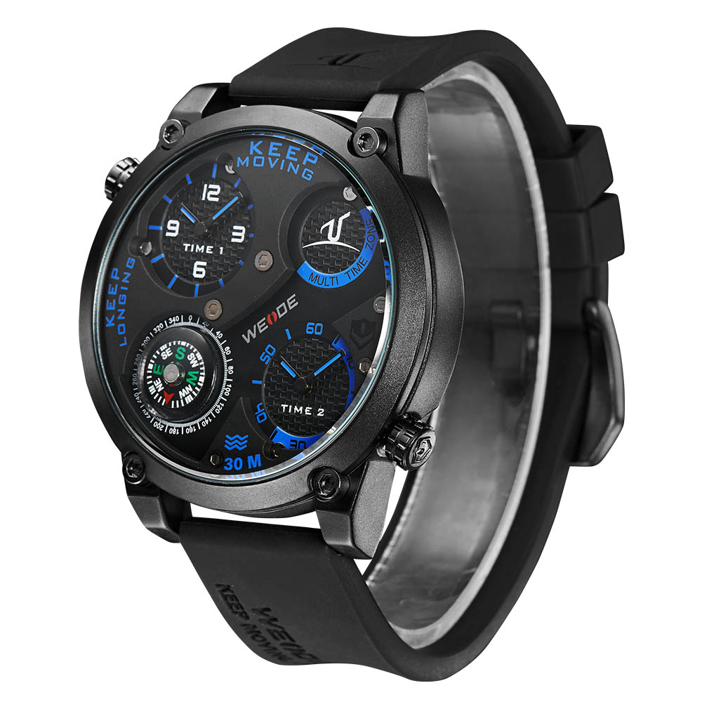 Weide Universe Series Dual Time Zone Compass 30M Water Weide Universe Series Dual Time Zone Compass 30M Water