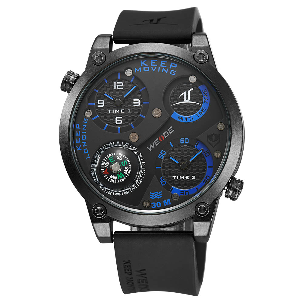 Weide Universe Series Dual Time Zone Compass 30M Water Weide Universe Series Dual Time Zone Compass 30M Water