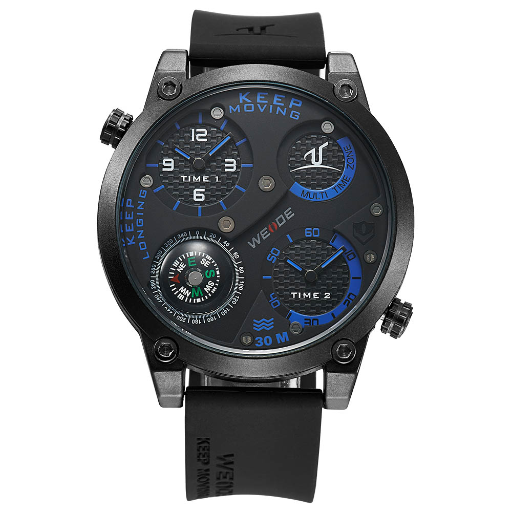 Weide Universe Series Dual Time Zone Compass 30M Water Weide Universe Series Dual Time Zone Compass 30M Water