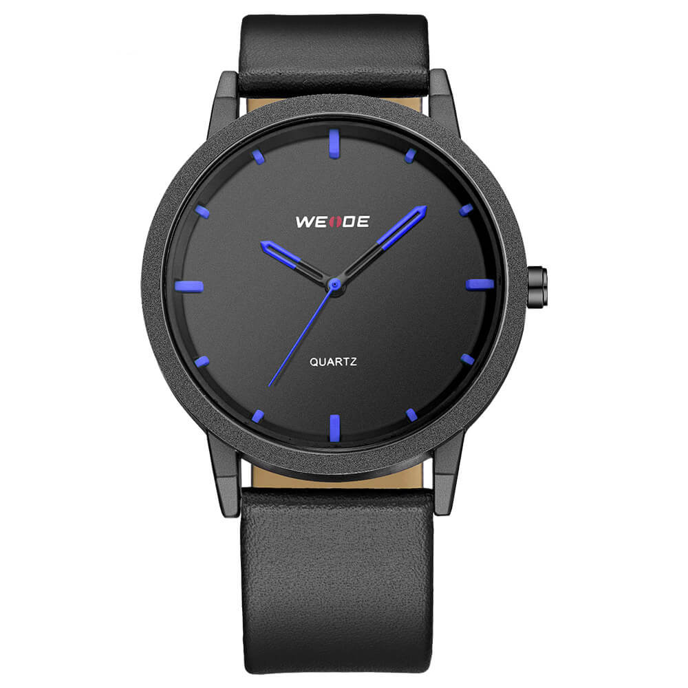 weide jam tangan kulit analog pria wd001b black blue jakartanotebook weide jam tangan kulit analog pria wd001b black blue jakartanotebook