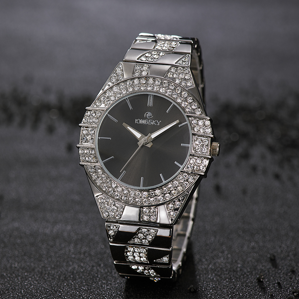 kingsky jam tangan fashion pria ky101 4 silver kingsky jam tangan fashion pria ky101 4 silver