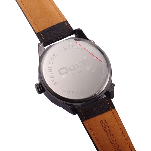oulm jam tangan analog leather 3136 brown jakartanotebook oulm jam tangan analog leather 3136 brown jakartanotebook