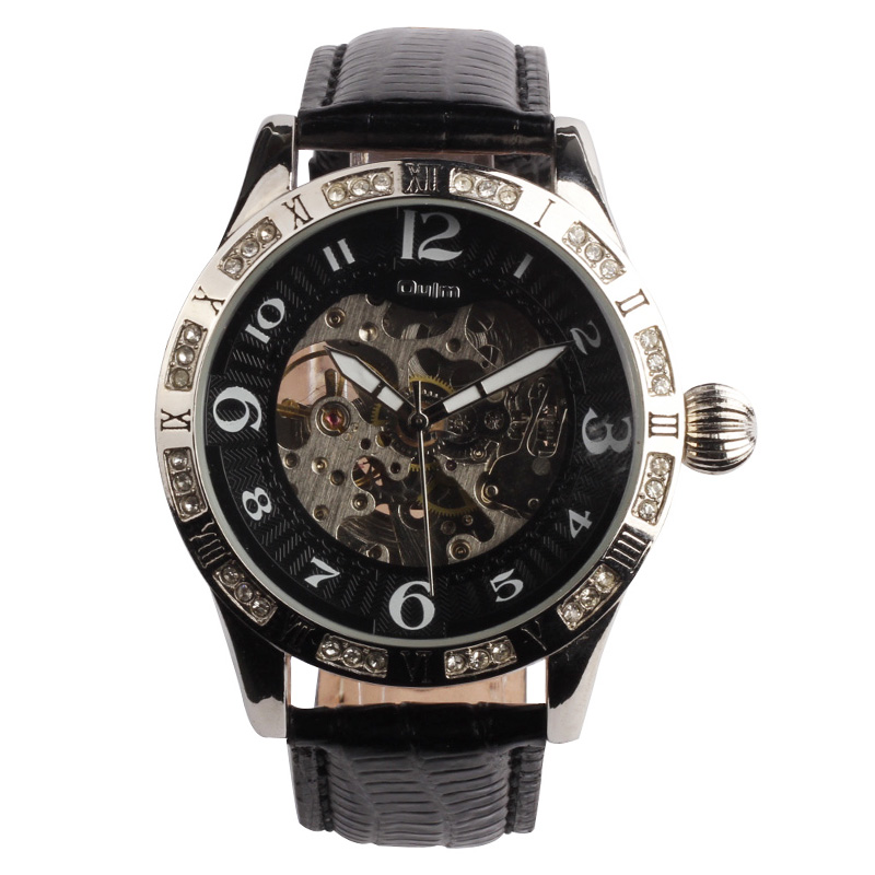 oulm mechanical analog quartz leather band fashion oulm mechanical analog quartz leather band fashion