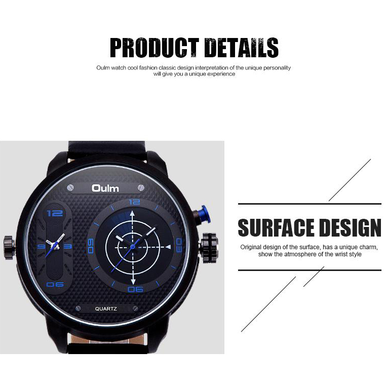 oulm analog quartz stainless steel band fashion oulm analog quartz stainless steel band fashion