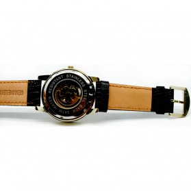 Oulm Jam Tangan Analog - HP3682 - Black Gold - 2