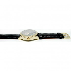 Oulm Jam Tangan Analog - HP3682 - Black Gold - 3