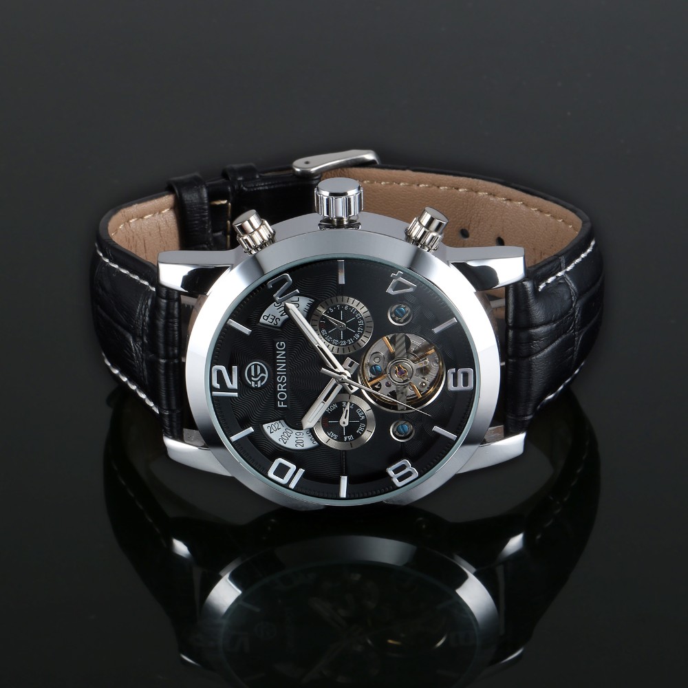 ESS Jam Tangan Mechanical - WM444 - Black 