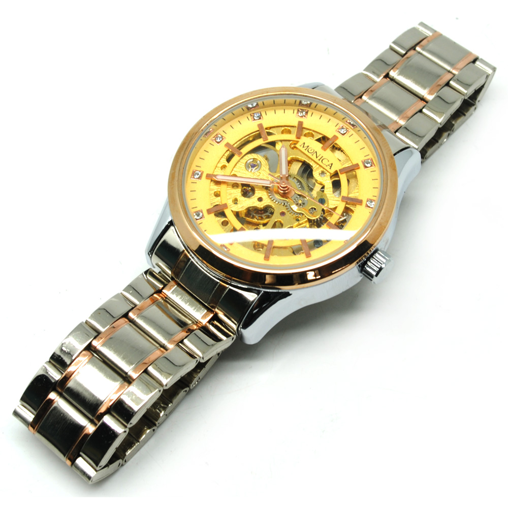 ESS Jam Tangan Mechanical - WM474/475/476 - Golden 