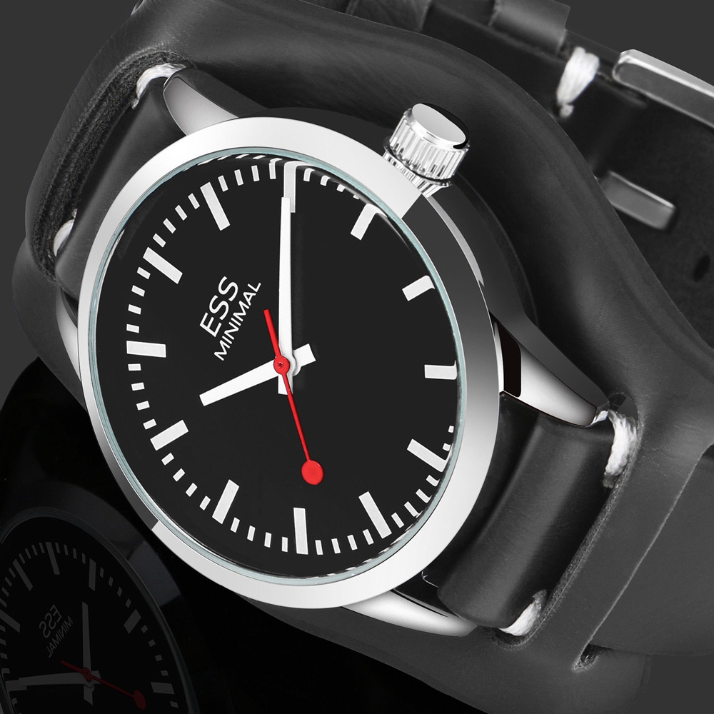 ess jam tangan analog pria luxury leather wm599 black jakartanotebook ess jam tangan analog pria luxury leather wm599 black jakartanotebook