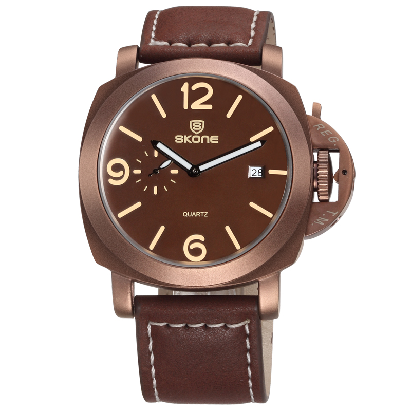 skone casual leather water resistant 10m skone casual leather water resistant 10m