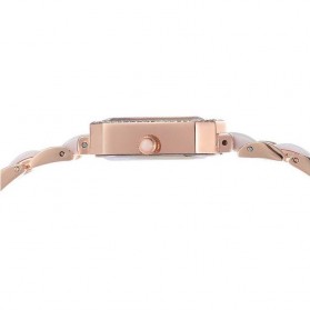 Weiqin Jam Tangan Analog Rhinestone Wanita - wei103104 - Golden/Silver - 3