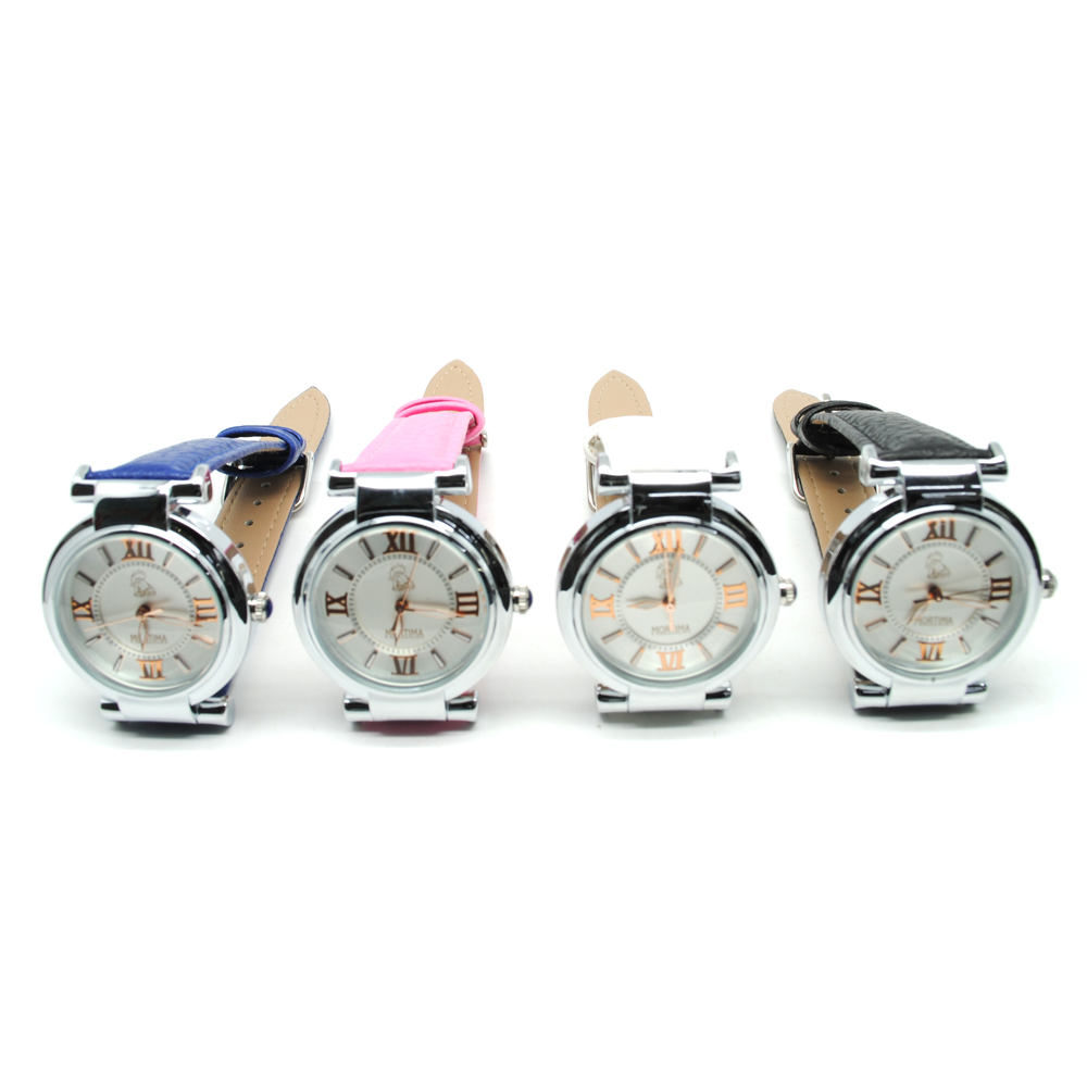 Mortima Jam Tangan Kasual Wanita Leather Strap - Model 7 