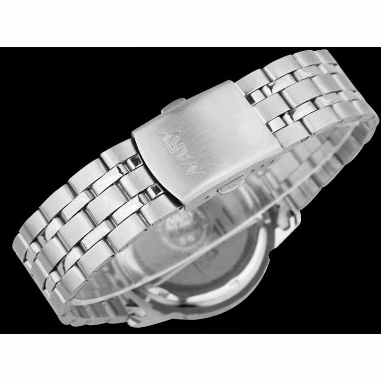 Cenozo Jam Tangan Wanita Silver White Silver Stainless Steel Band Cnz Rt 9207b .