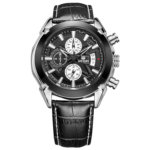 megir adventure chrono jam tangan analog ml2020gbk black jakartanotebook megir adventure chrono jam tangan analog ml2020gbk black jakartanotebook