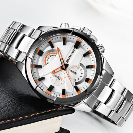 Longbo Jam Tangan Pria Sport Waterproof - 80242-B02