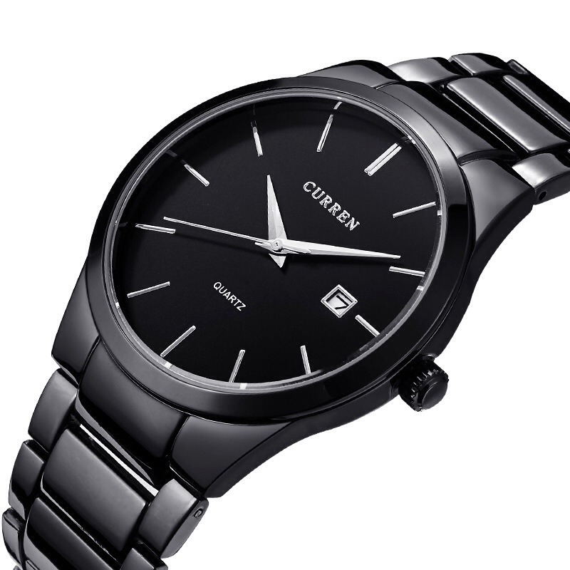 curren jam tangan analog pria mk4 black curren jam tangan analog pria mk4 black