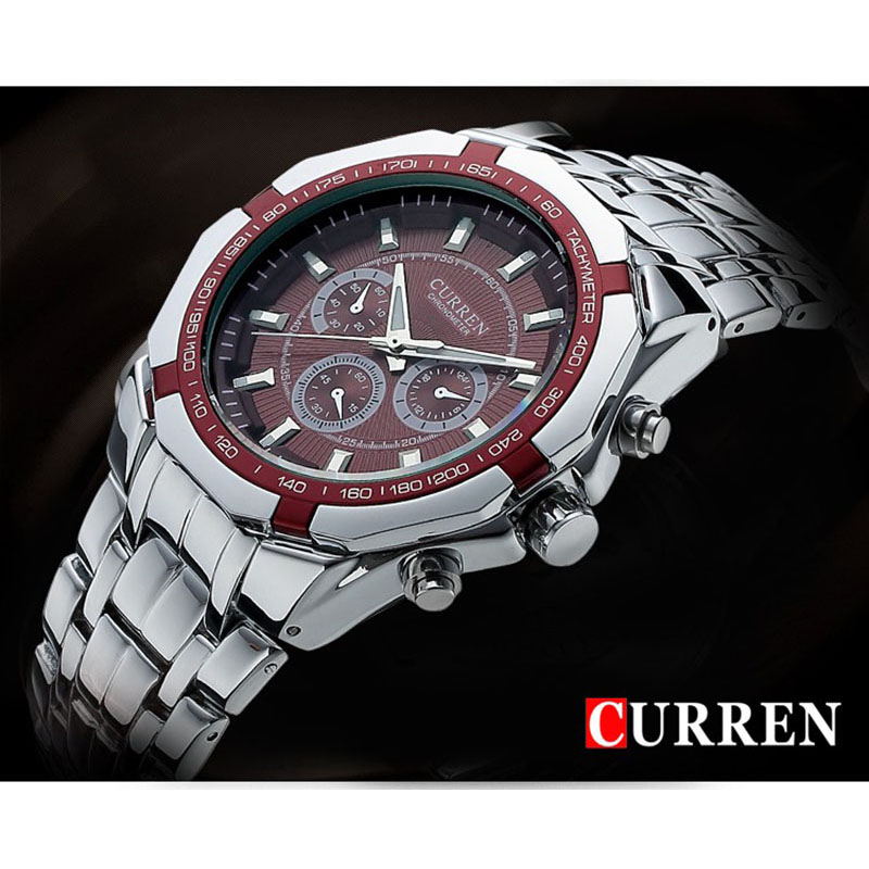 Curren Watch Jam Tangan Analog Pria - mk53 - Black - JakartaNotebook.com