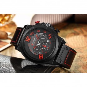 Curren Watch Jam Tangan Analog Pria - 8287 - Golden/Blue - 8