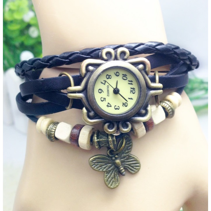jam tangan wanita style vintage blue jam tangan wanita style vintage blue