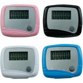 Pedometer Olahraga Layar LCD - Black - 4