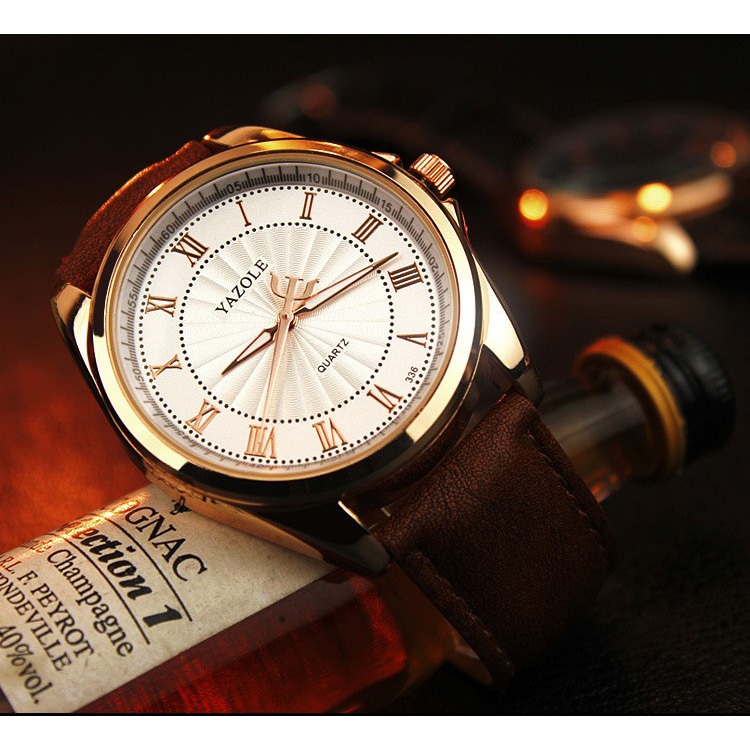 yazole jam tangan analog 336 brown white jakartanotebook yazole jam tangan analog 336 brown white jakartanotebook