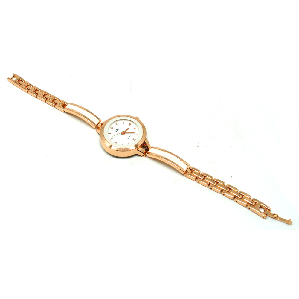 Jam Tangan Wanita Stainless Steel - Rose Gold 