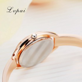 LVPAI Jam Tangan Analog Wanita - LP025 - Rose Gold/Black - 3
