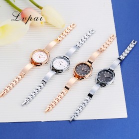 LVPAI Jam Tangan Analog Wanita - LP025 - Rose Gold/Black - 5