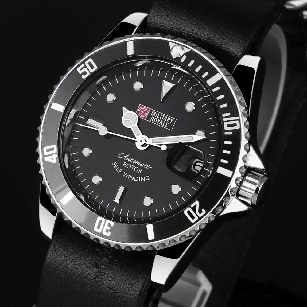 Military Royale Jam Tangan Analog Automatic - MR105/107 